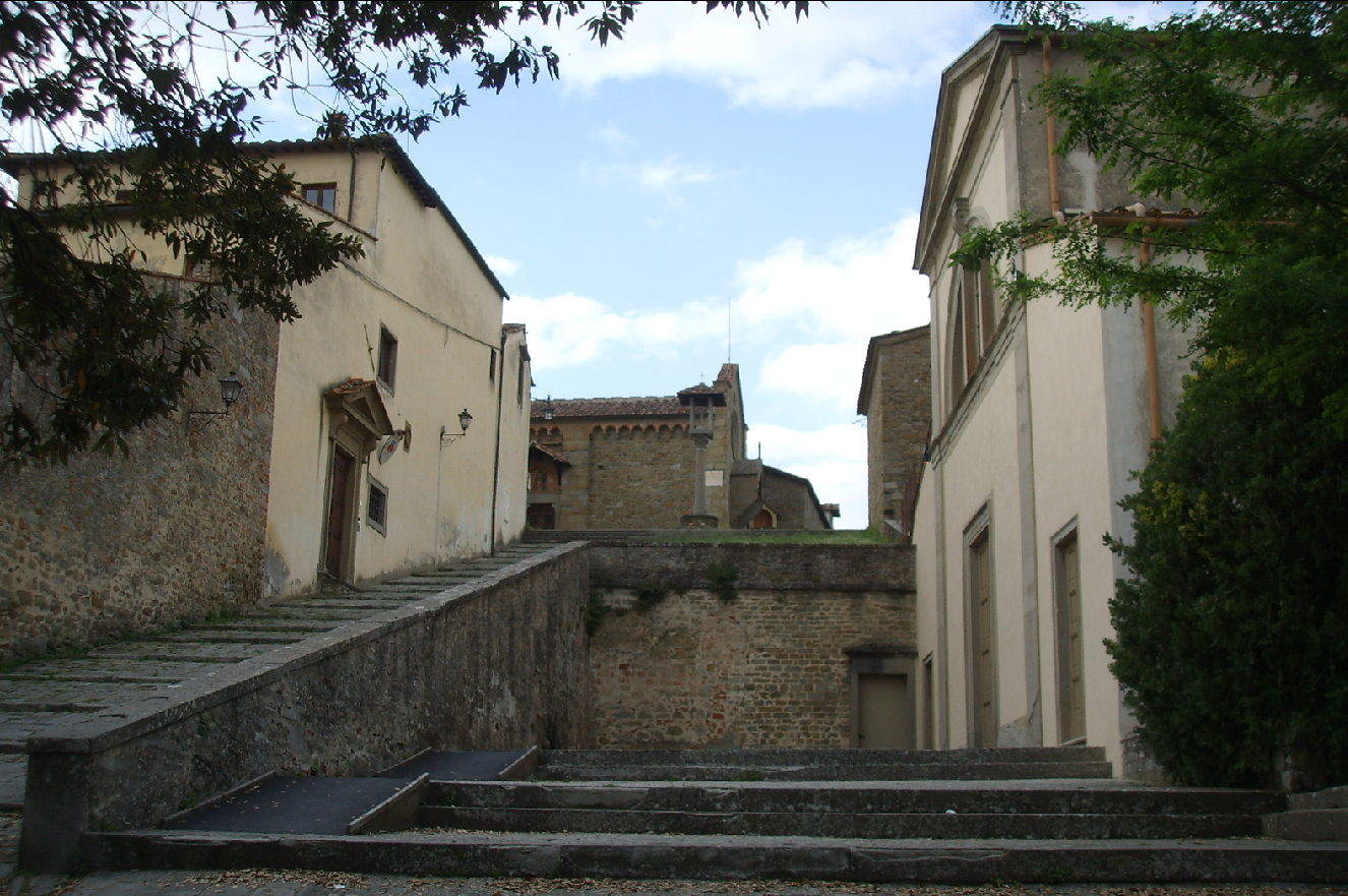Fiesole Stufen zum Kloster