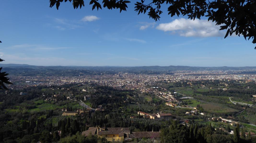 Panorama Florenz von Fiesole
