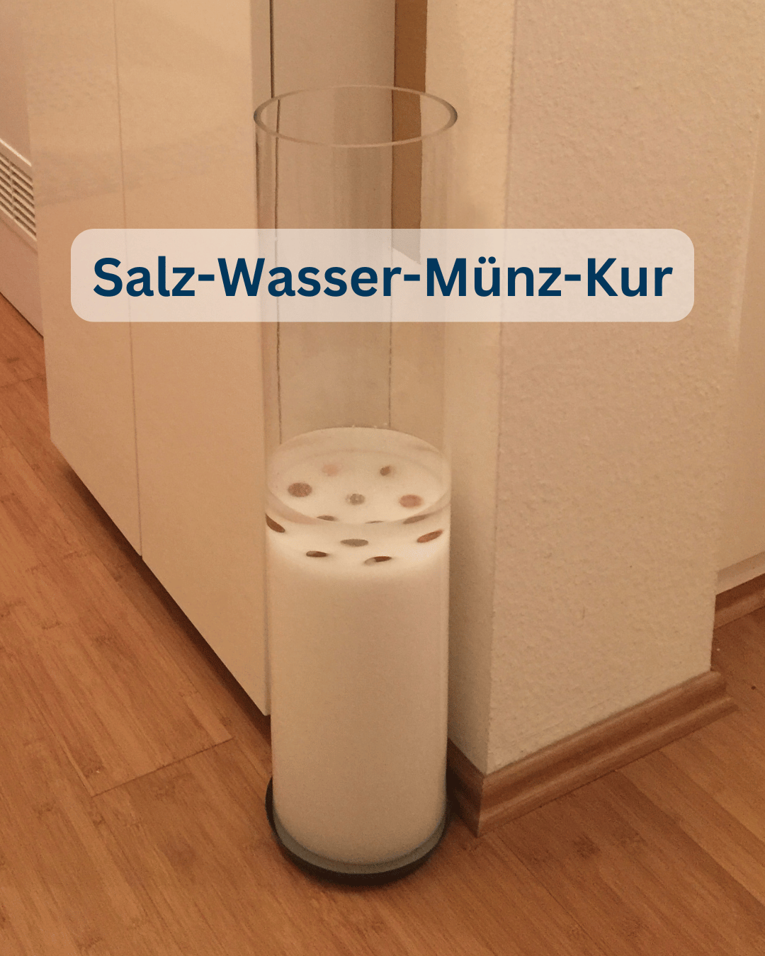 Salz-Wasser-Münz-Kur für Raumreinigung und Space Clearing